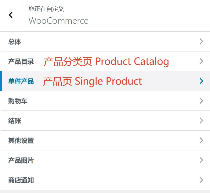 产品分类页和产品页